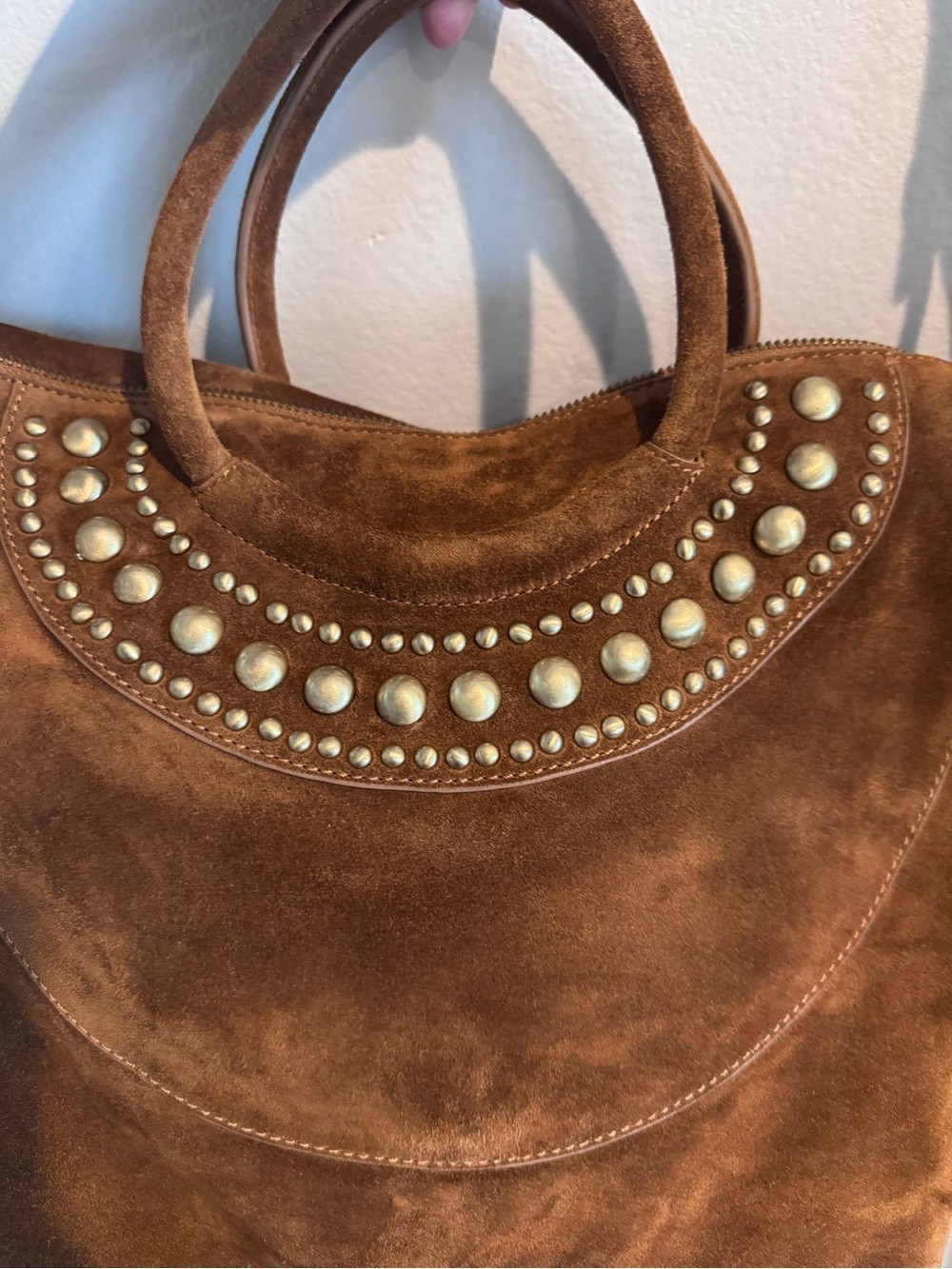 Hobo Suede Maggie Satchel NWT - Picture 5 of 10